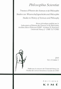 Philosophia Scientiae, v. 14, cahier 01